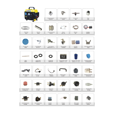 ET650/ET950 Spare parts