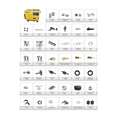 KAMA170/178F Spare parts